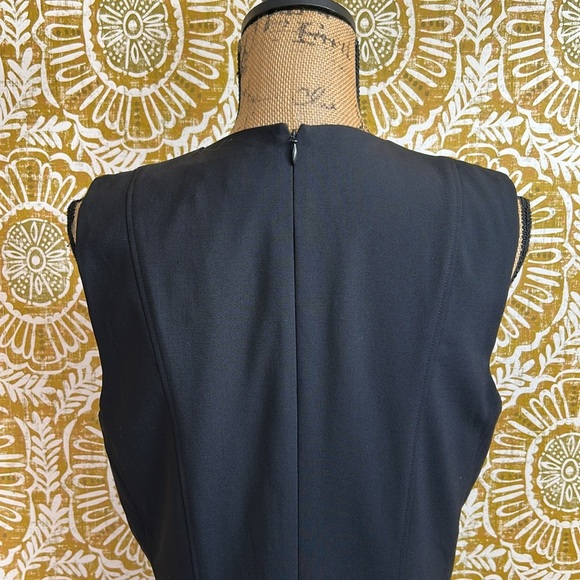 NWT Theory Helaina Virgin Wool Blend Sleeveless Classic Suit Shift Dress size 10 - Picture 11 of 13